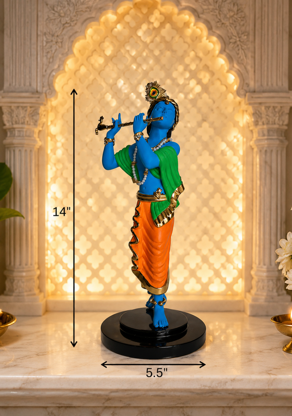 Aravalii Vibrant Murli Manohar Figurine