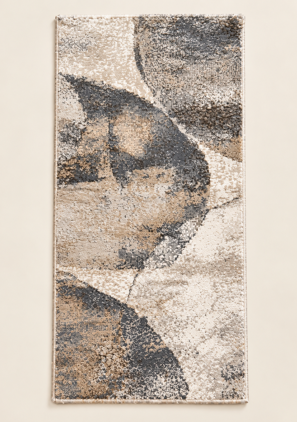 Aravalii Stone Mist Abstract Carpet