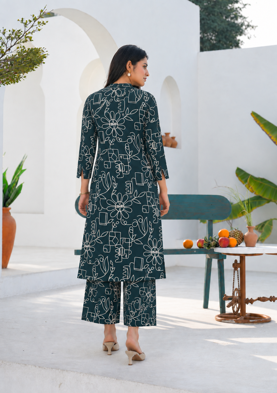 Bottle Green Botanica Co-Ord Set