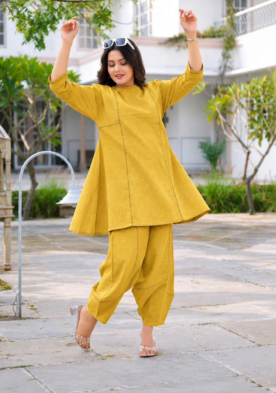 Golden Mustard Co-ord Set
