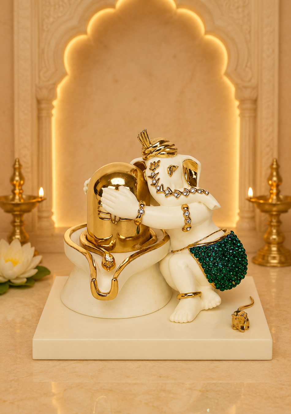 Aravalii BhaktiRoop Ganesha Figurine