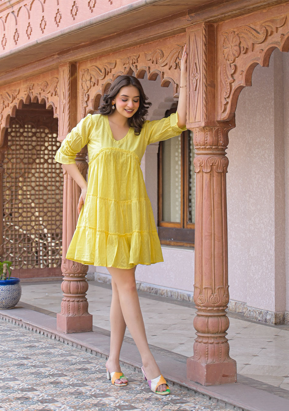 The Sun-Drenched Solstice Dress