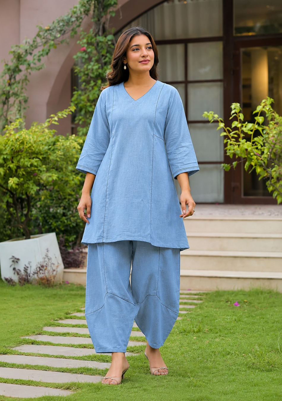 Mist Luxe Co-Ord Set