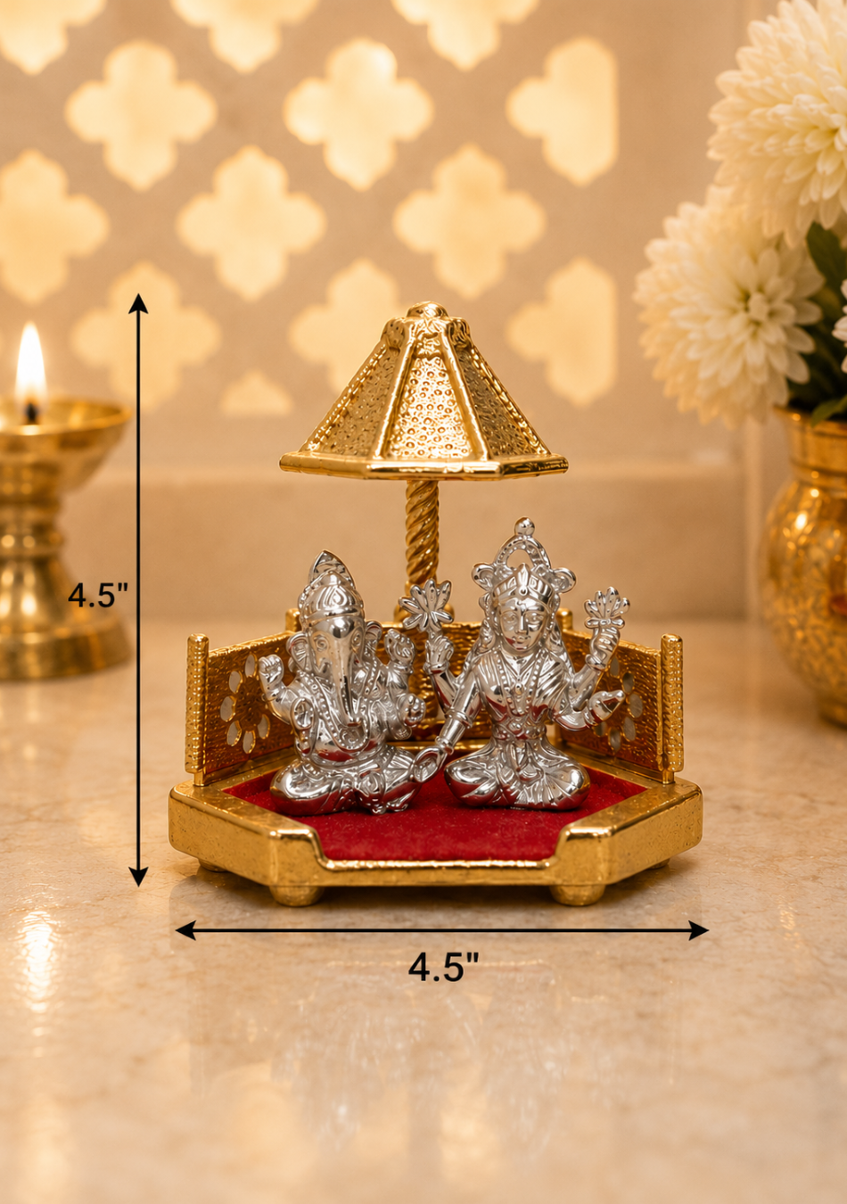 SMALL MANDIR LAXMI GANESH