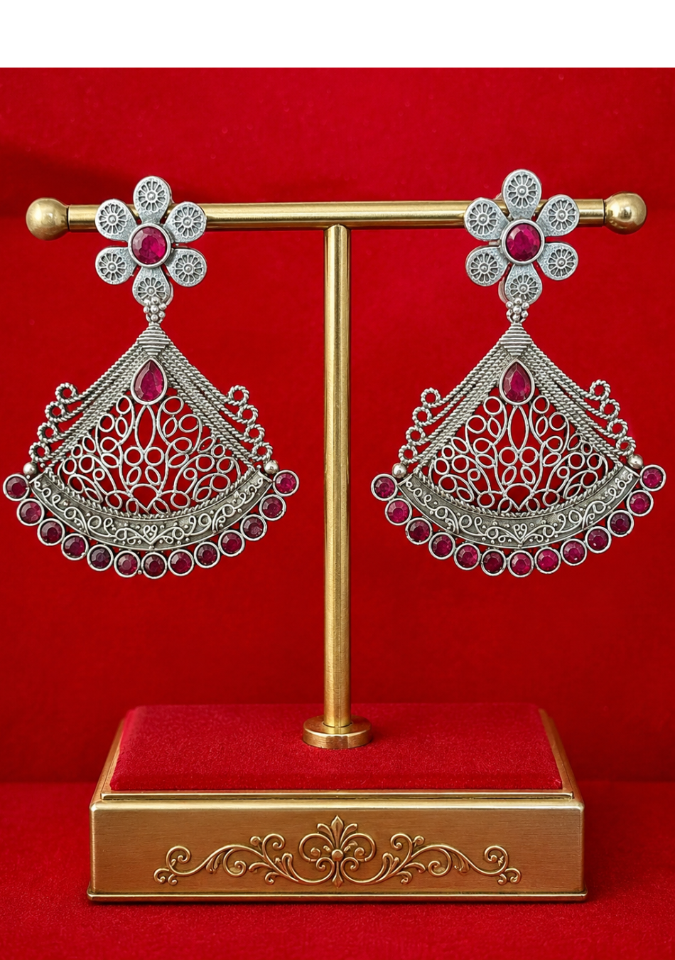 Crimson Bloom Dangler