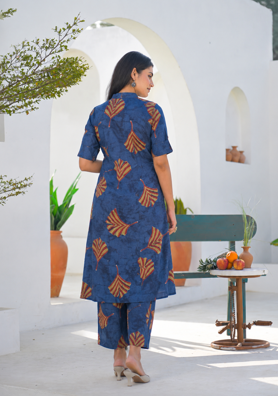Indigo Folk Flora Cotton Co-Ord