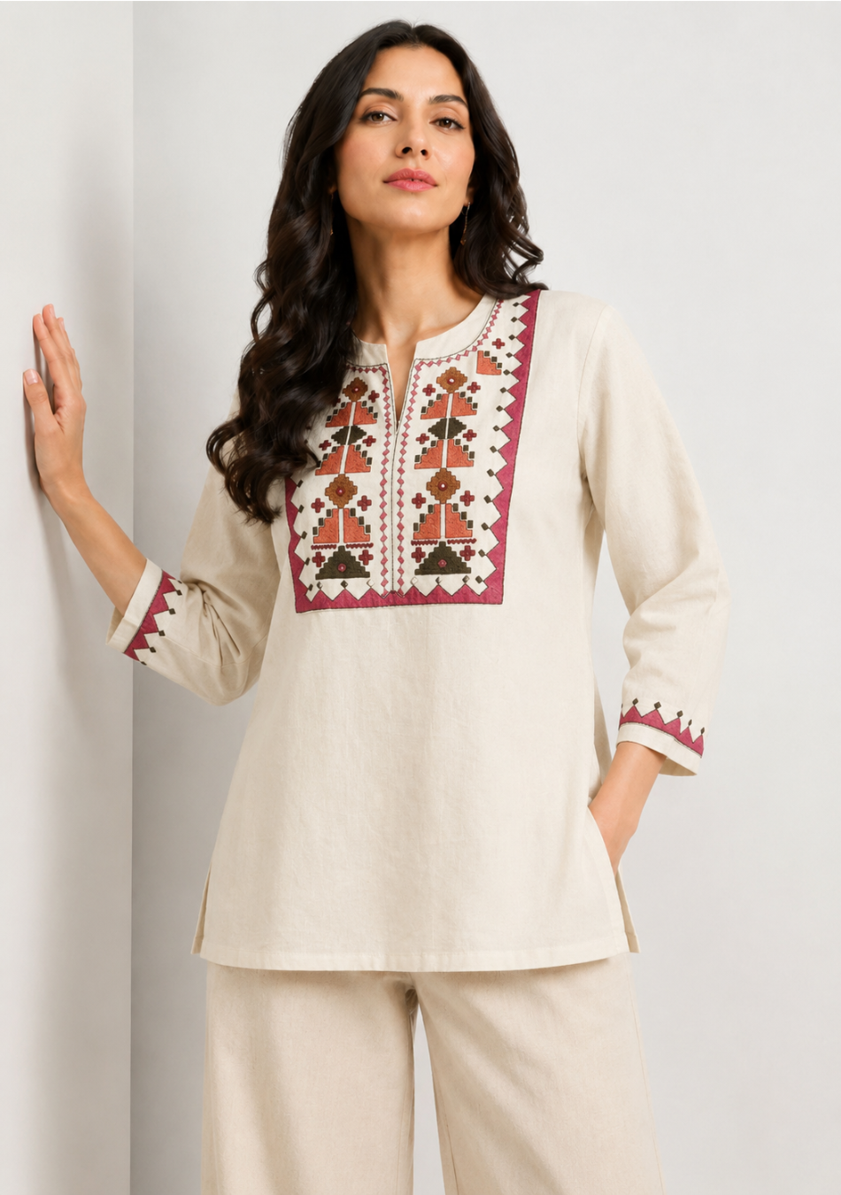 Gulnaar Threadwork Top