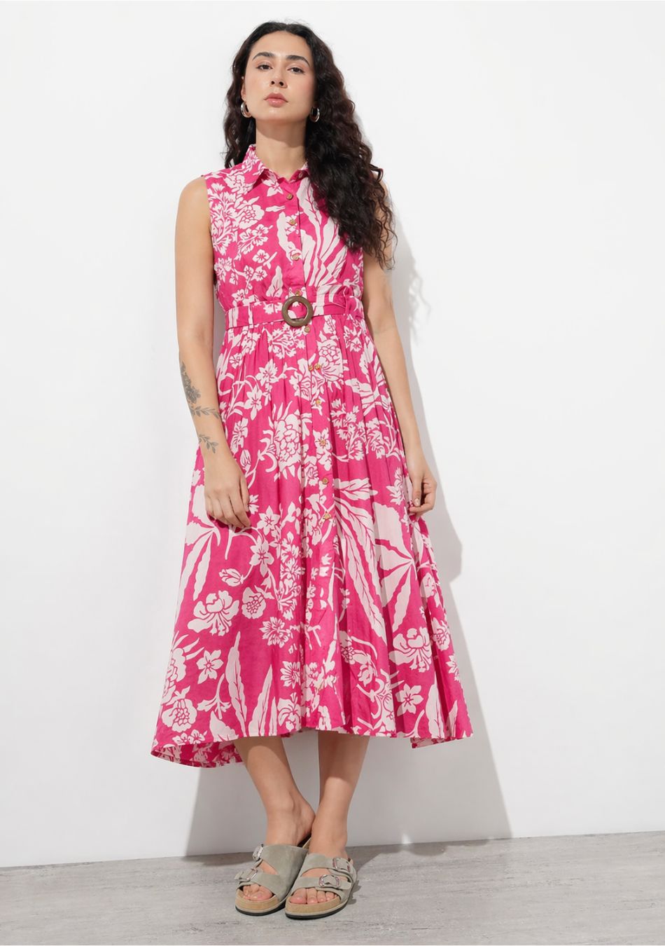 Aravalii Rosé Noir Aura Dress