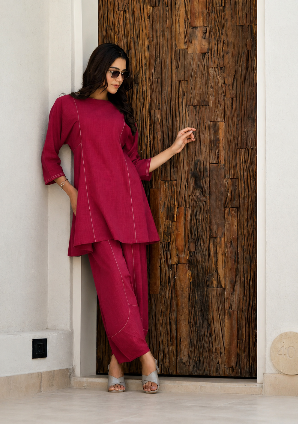 Aravalii Rubia Co-ord Set