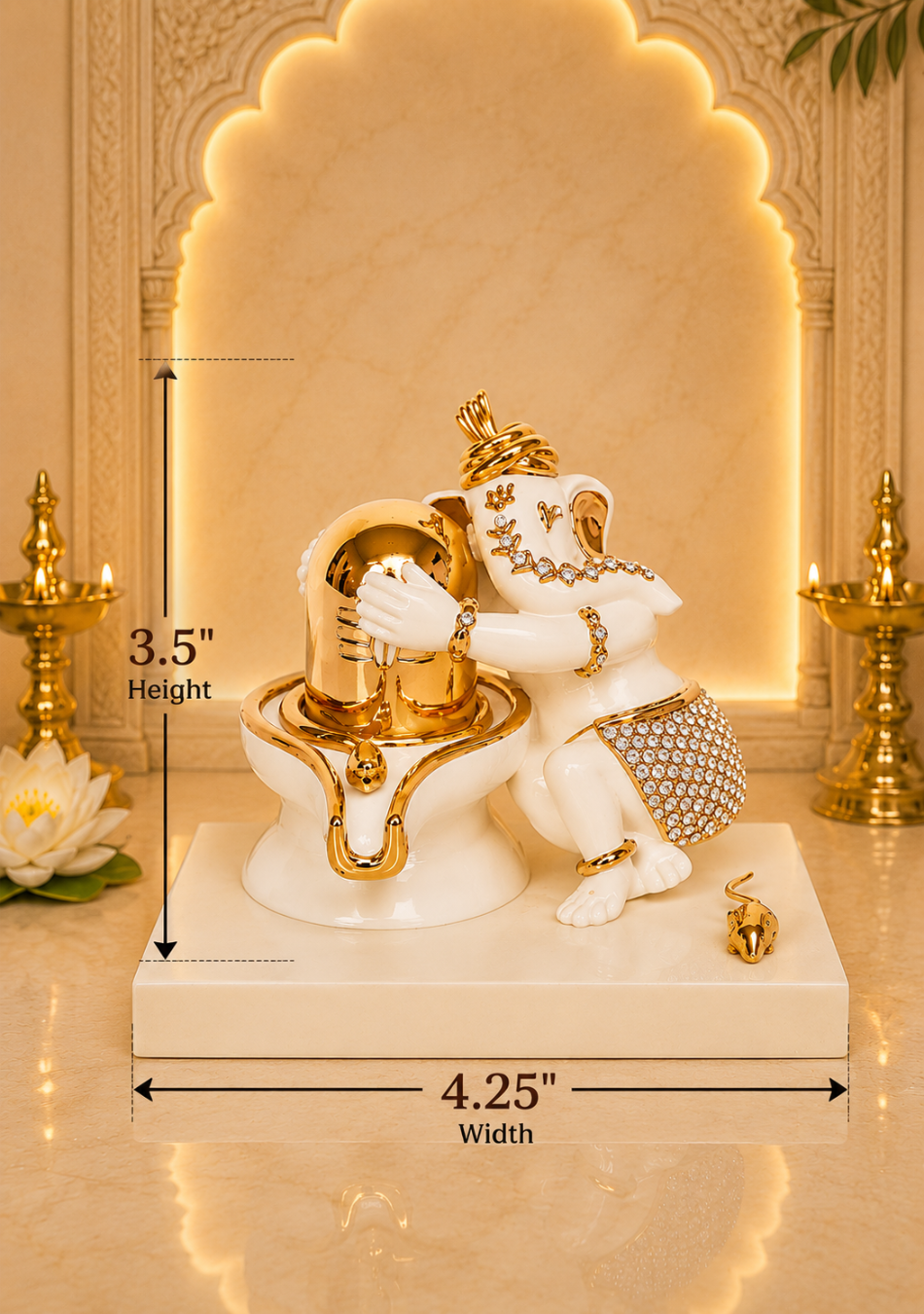 Aravalii BhaktiRoop Ganesha Figurine