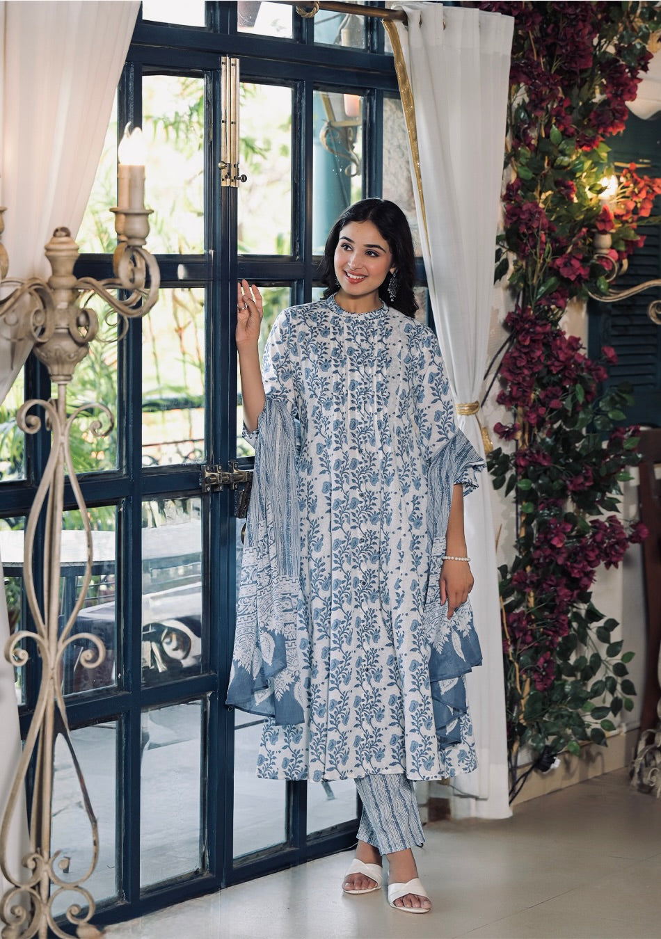 Sky Veil Kurta Set
