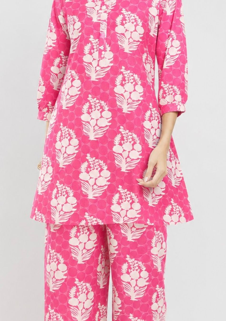 Aravalii Rose Bloom Co-ord Set