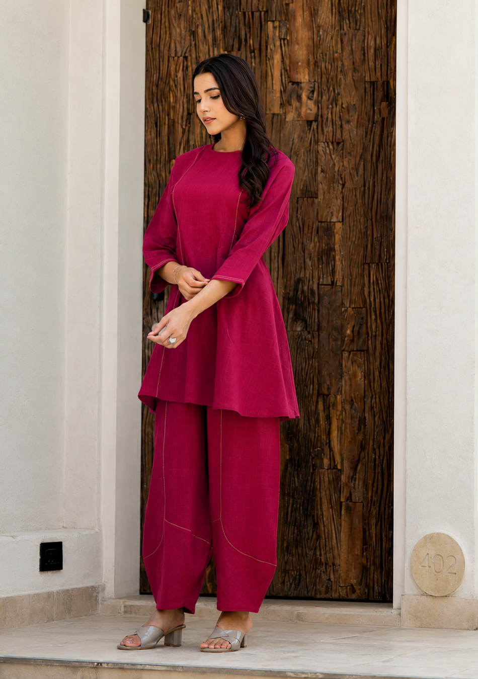Aravalii Rubia Co-ord Set