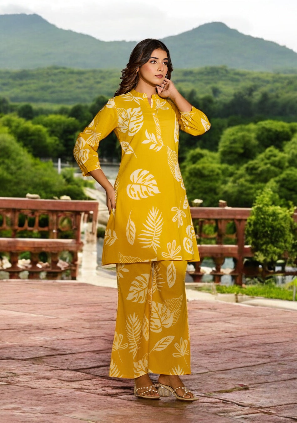 Tropic Lemon Co-ord Set