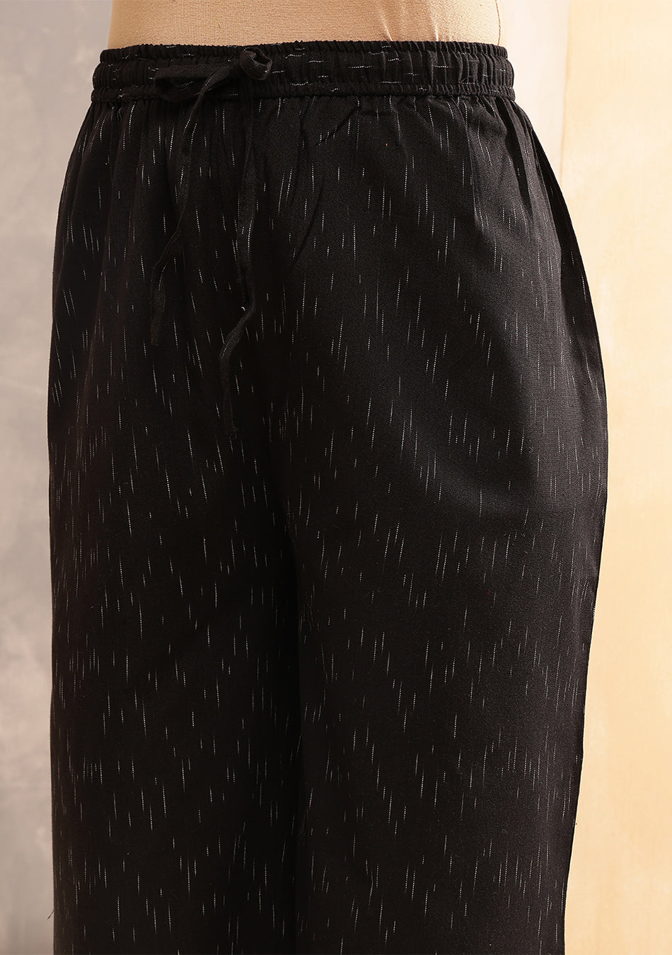 Garnet Grace Ikkat Kurta Set