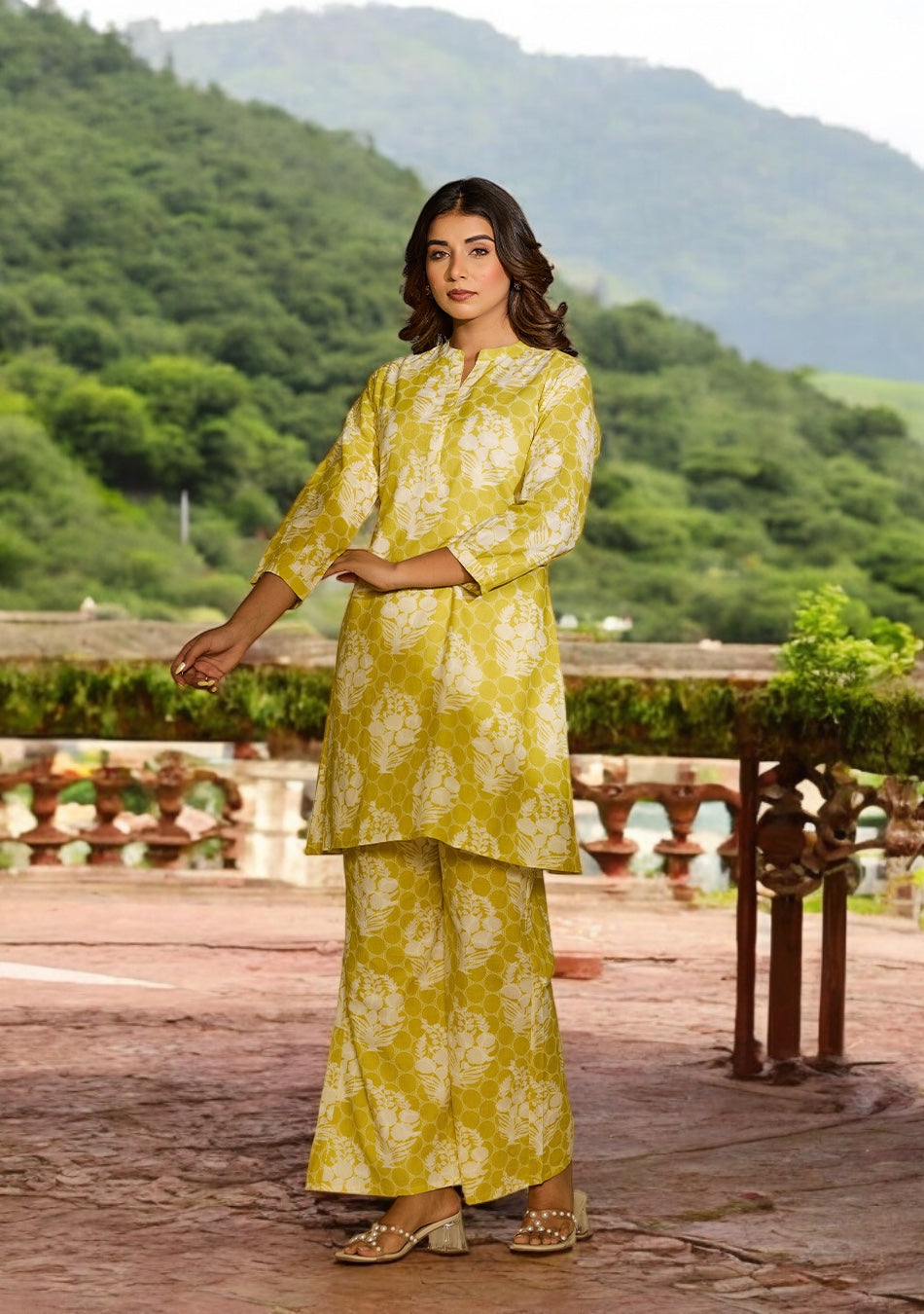Lemon Bloom Co-ord Set