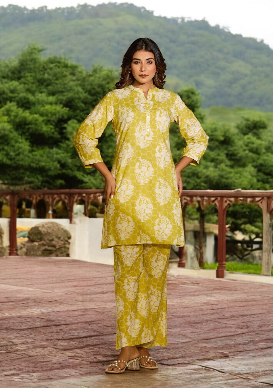 Lemon Bloom Co-ord Set