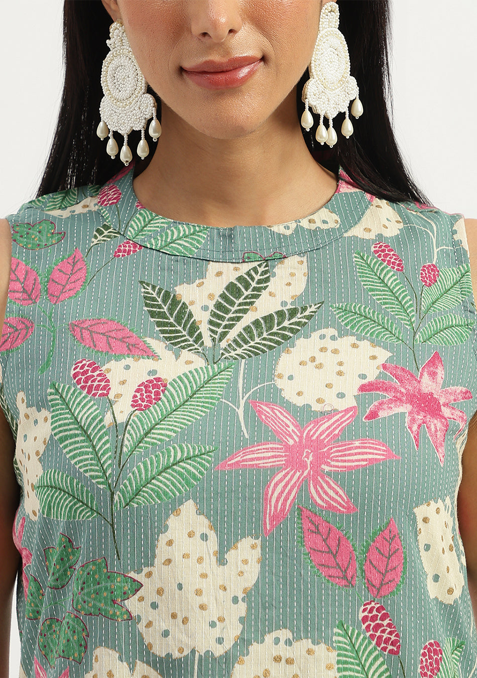 Mint Bloom Vibe Co-ord Set