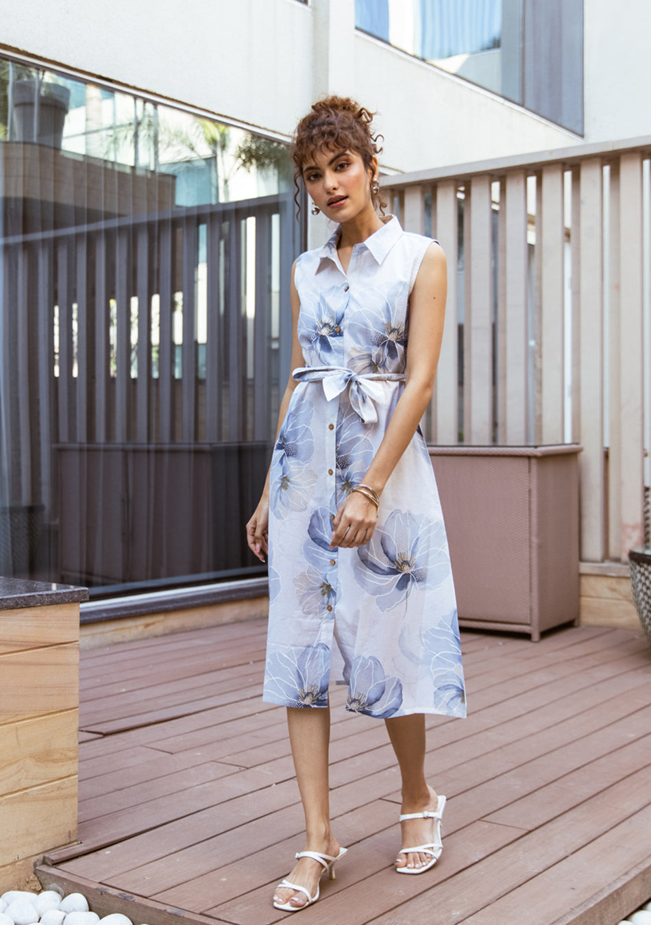 Sky Petal Dress