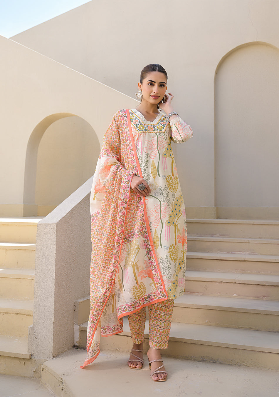 Pastel Pink Suit Set
