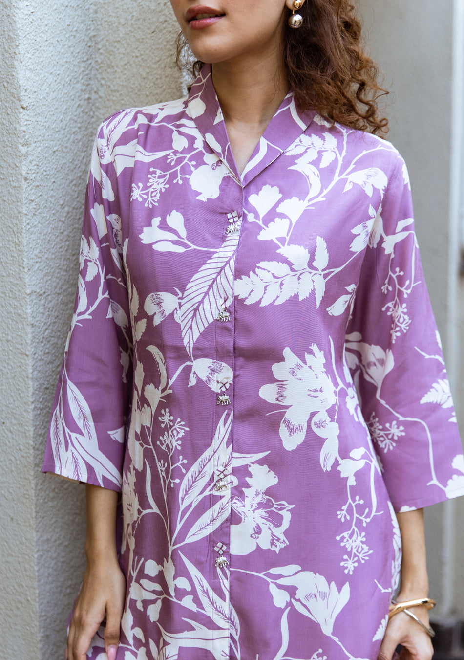 Silken Lilac Co-ord Set