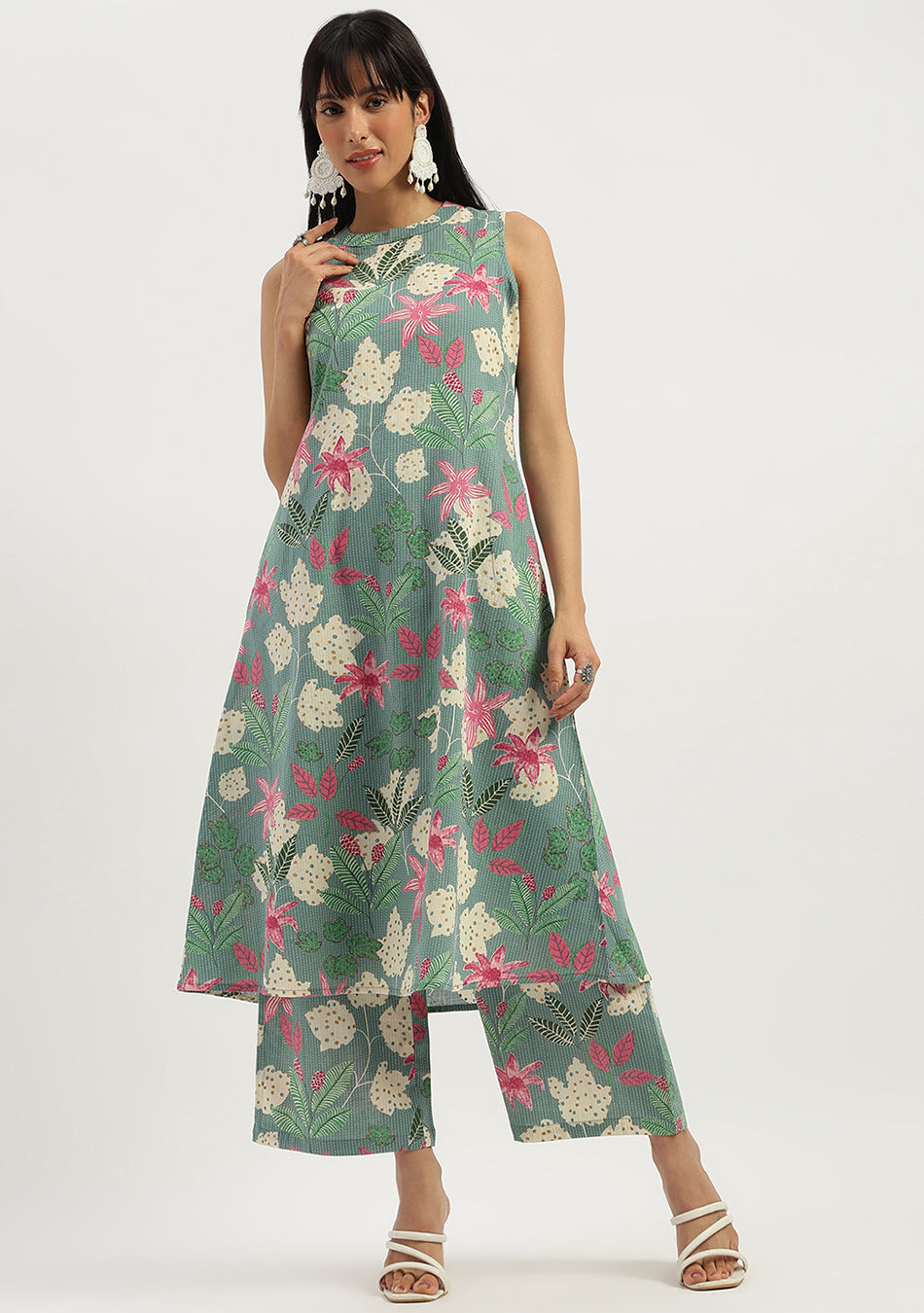 Mint Bloom Vibe Co-ord Set