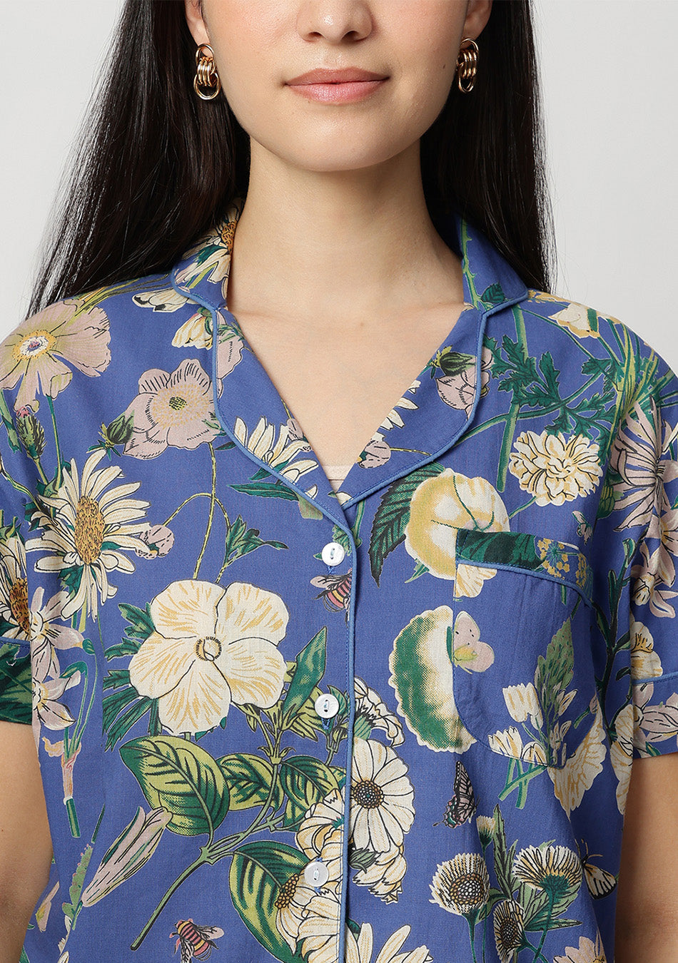 Midnight Meadow Night Suit