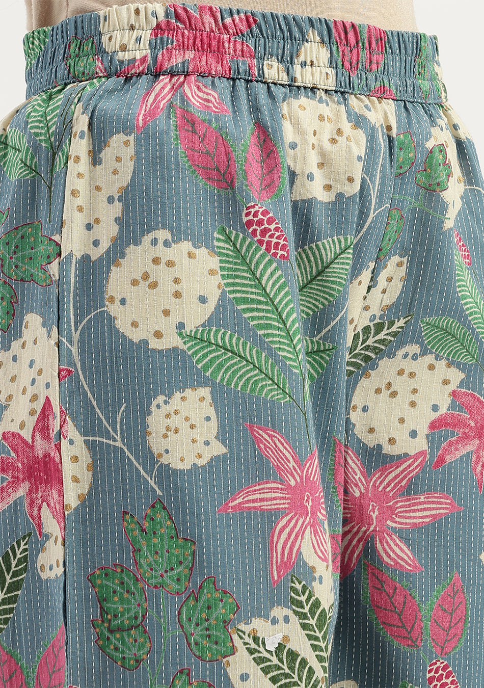 Blue Bloom Vibe Co-ord Set