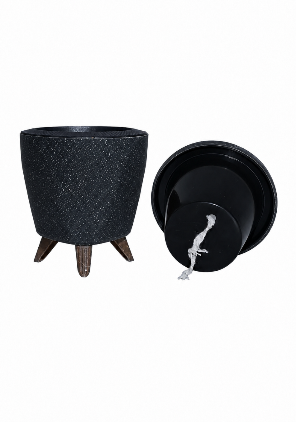 Lagos Black Eco Series Planter