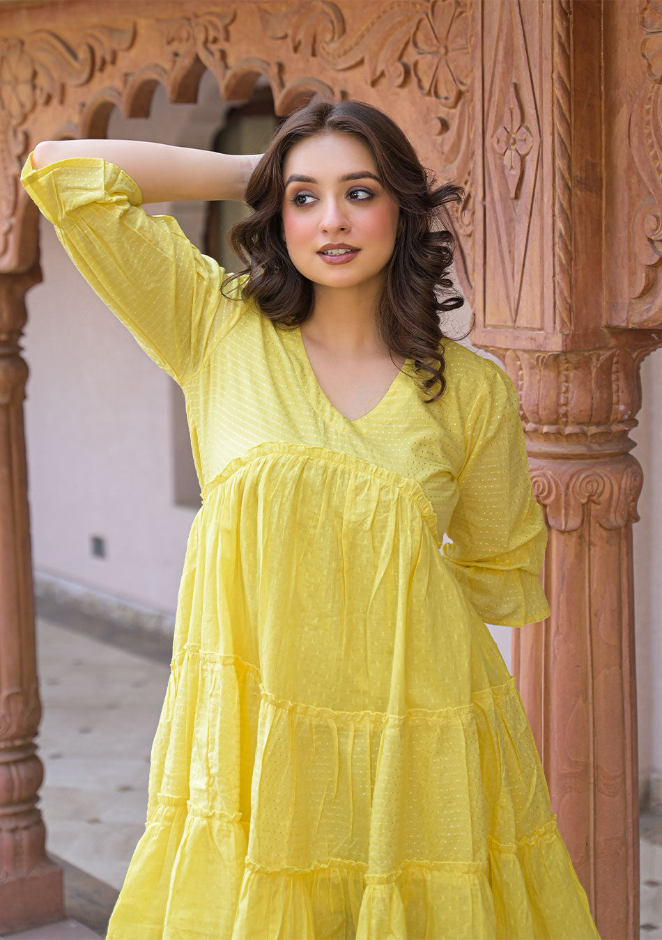 Sun-Drenched Solstice Dress