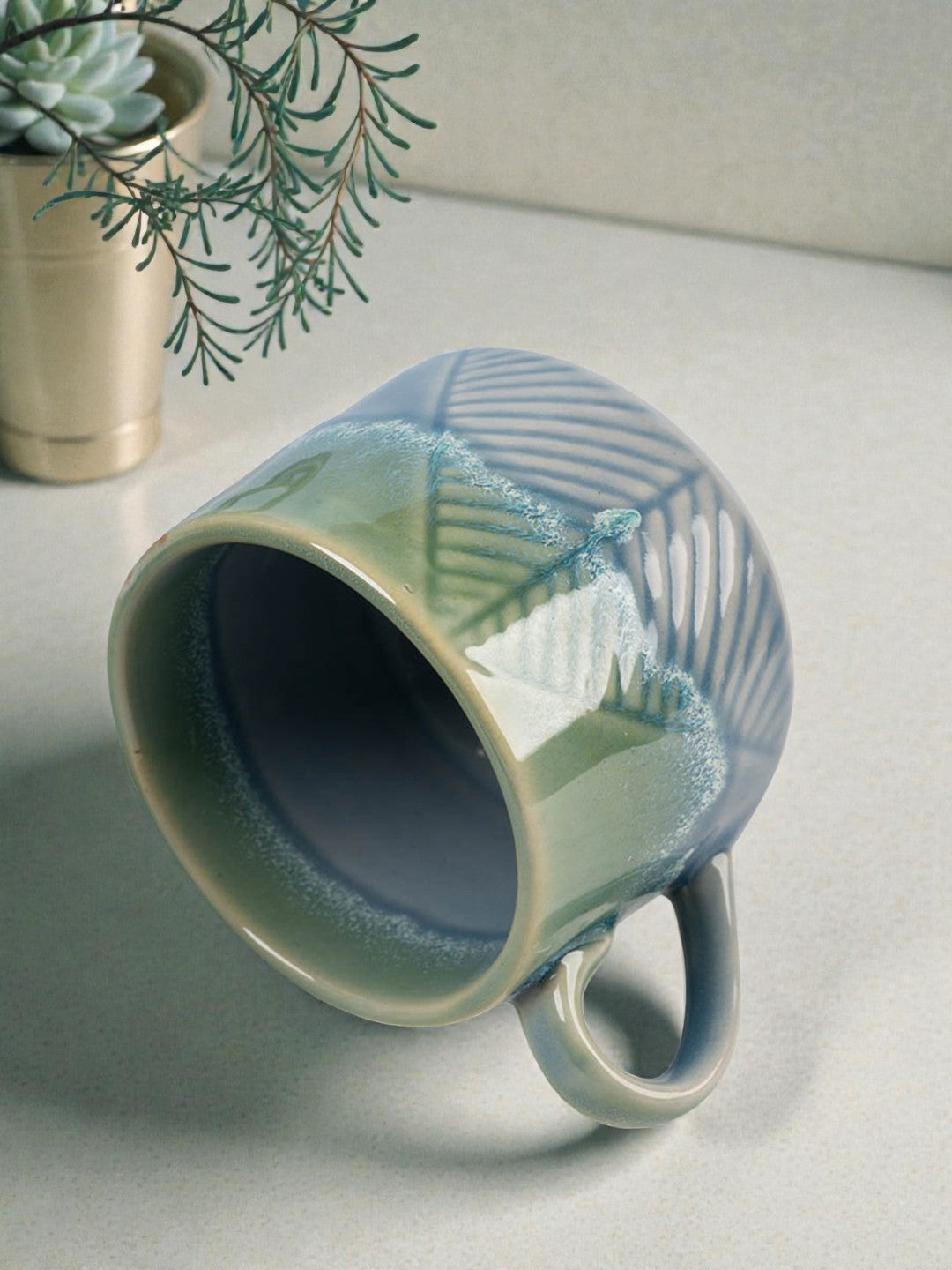 White-crowned Parrot Mugs - Handcrafted