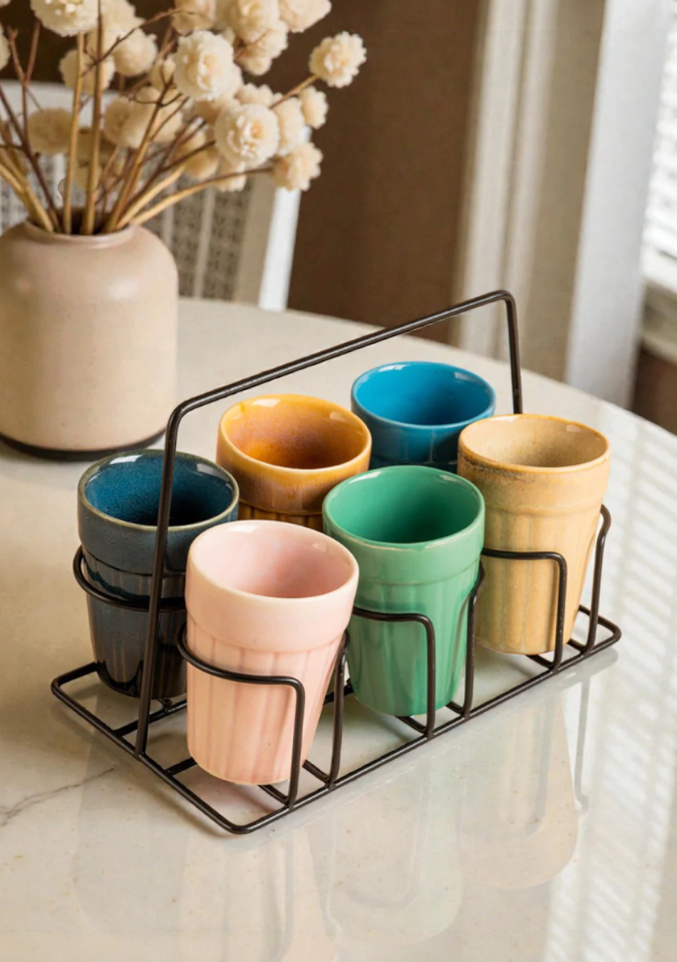 Tapri Chai Kulhar - Set of 6 - Handcrafted