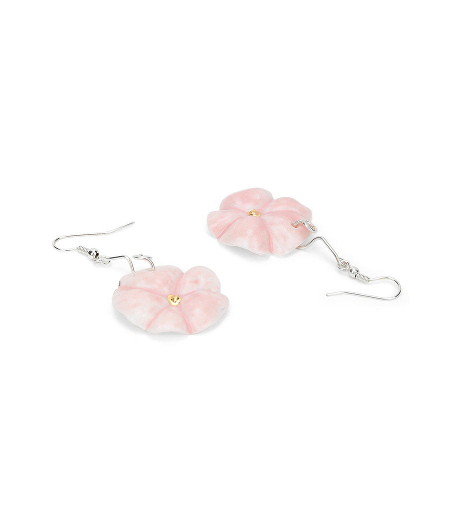 Blush Bloom Earrings and Pendant Set