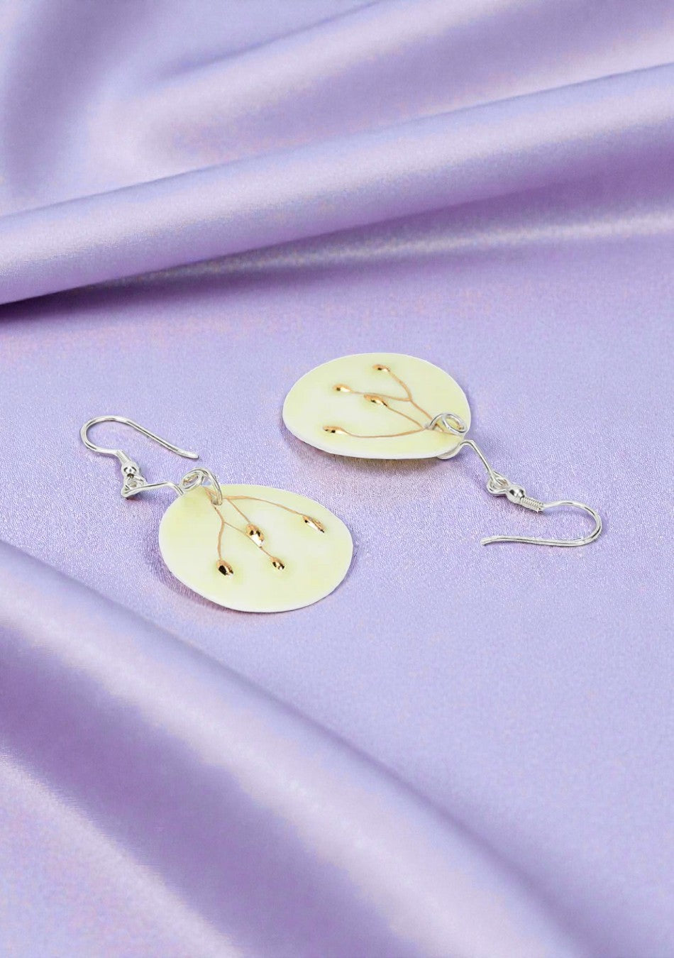 Sunlit Seashell Earrings