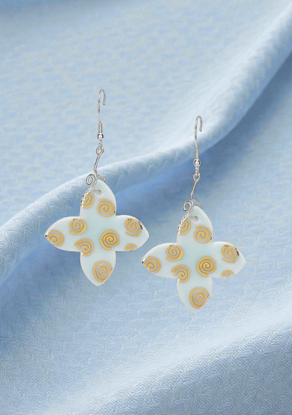 Azure Fusion Harmony Earrings