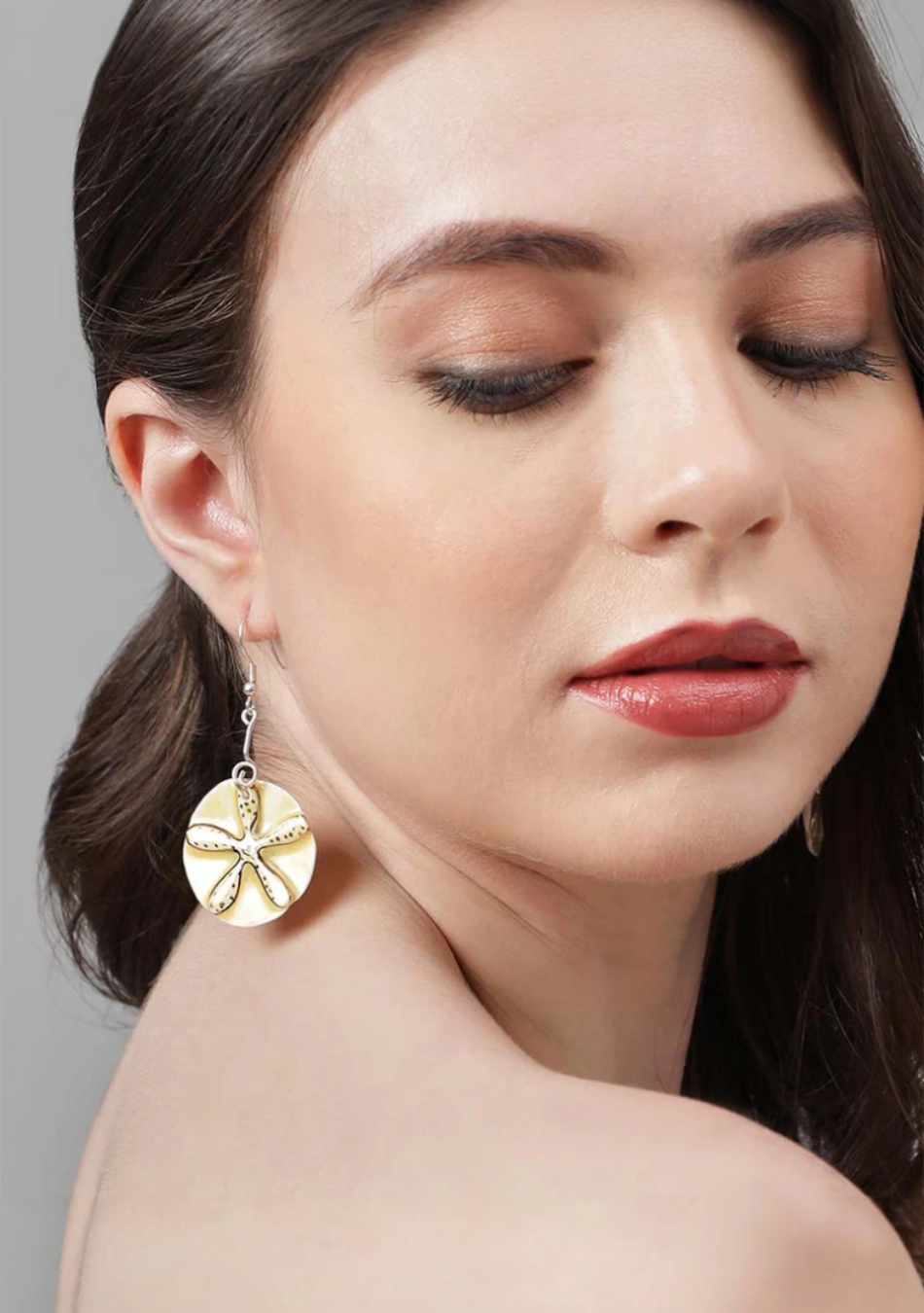 Sunshine Starfish Elegance Earrings