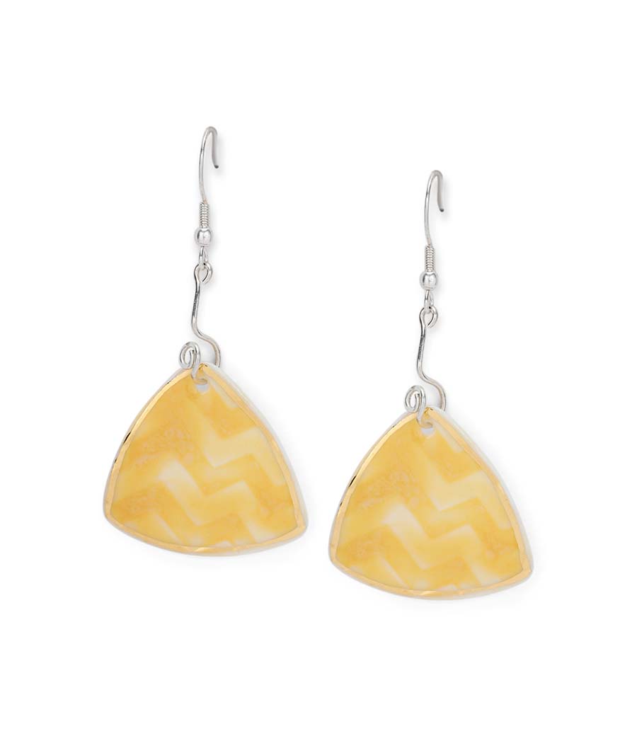 Sunny Triangle Earrings