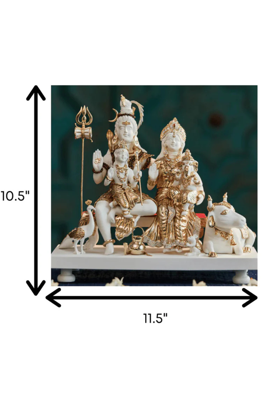Aravalii Shiva Parivar with Nandi