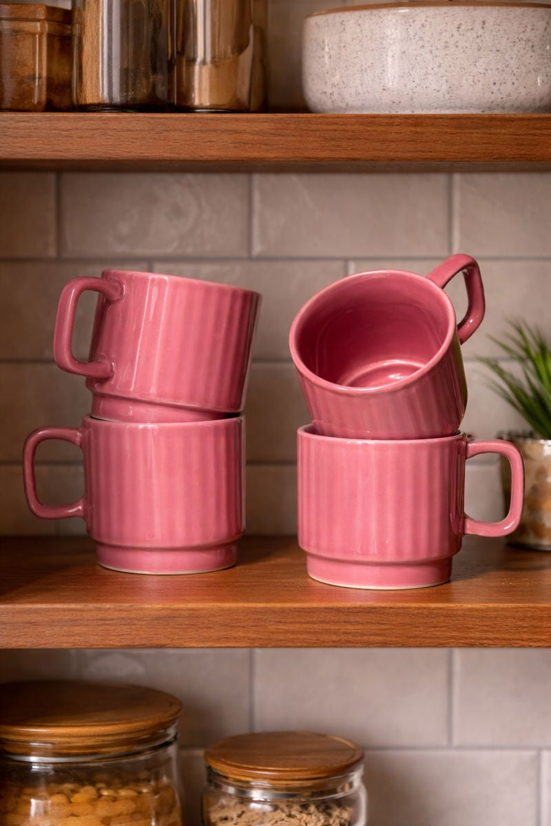 Great Rose Finch Mugs - Handcrafted
