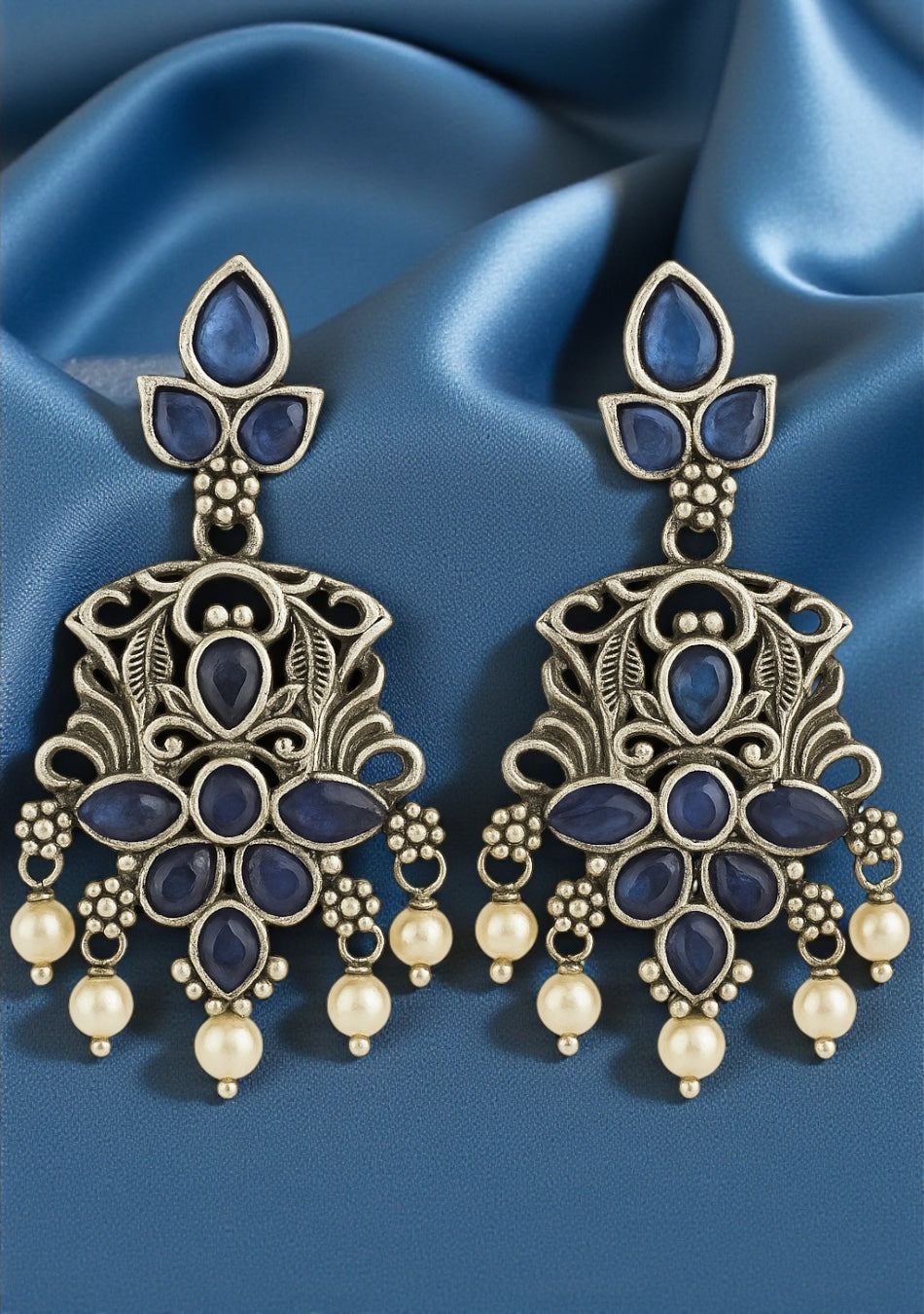 ROYAL BLUE PEARL ELEGANCE