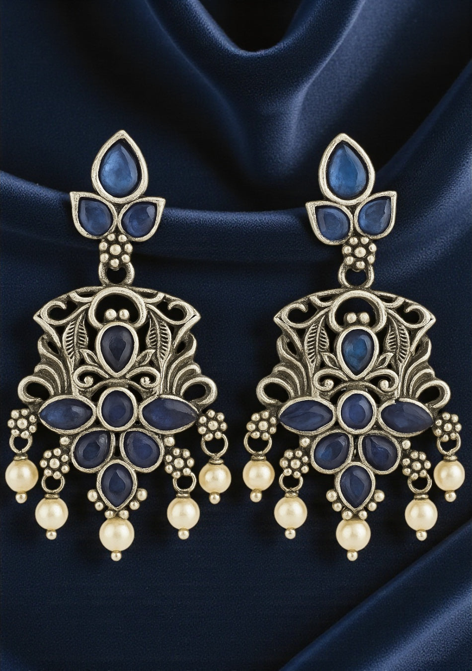 ROYAL BLUE PEARL ELEGANCE