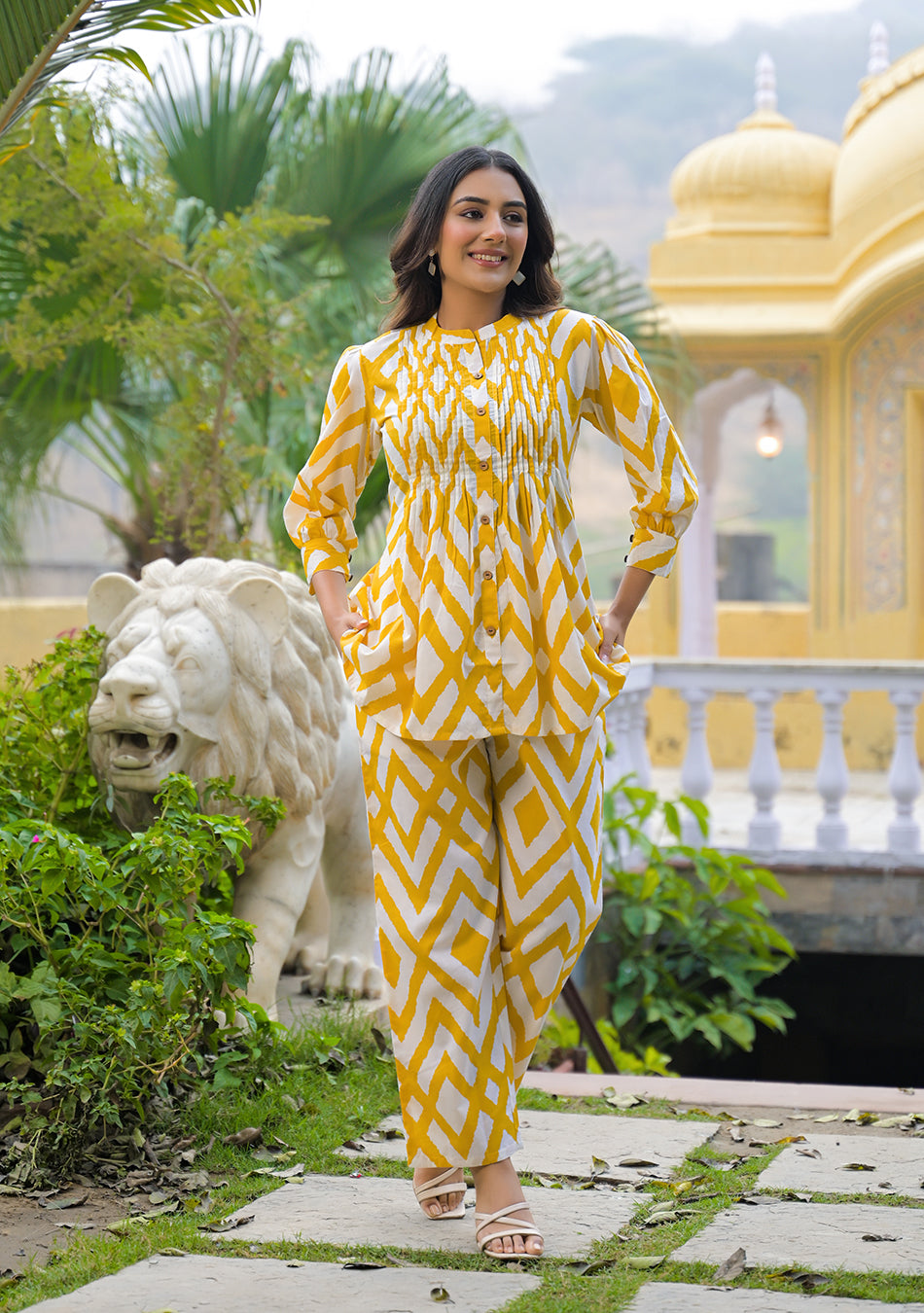 Yellow Mirage Co-Ord set