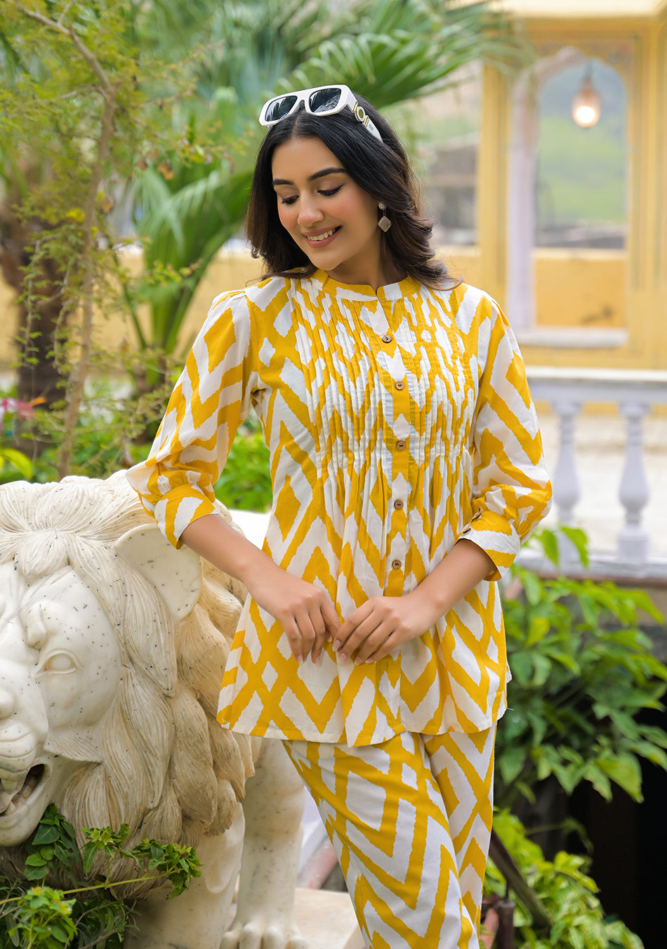 Yellow Mirage Co-Ord set