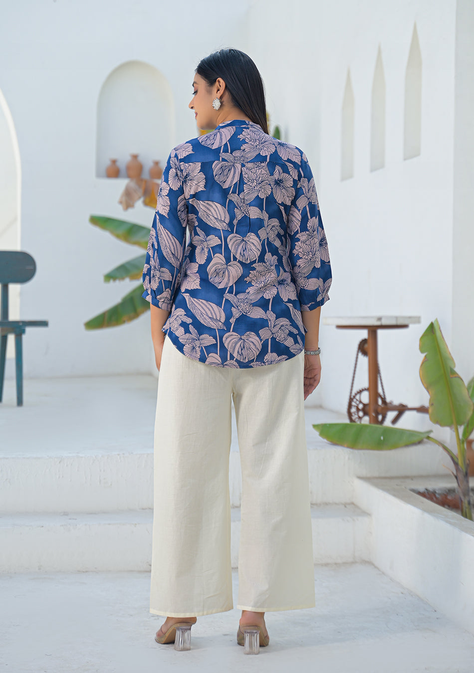 Aravalii Midnight Fleur Top