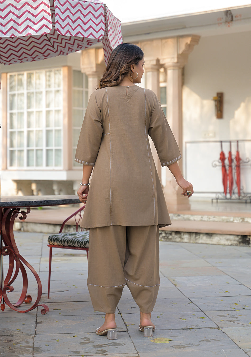 Mocha Luxe Co-ord Set