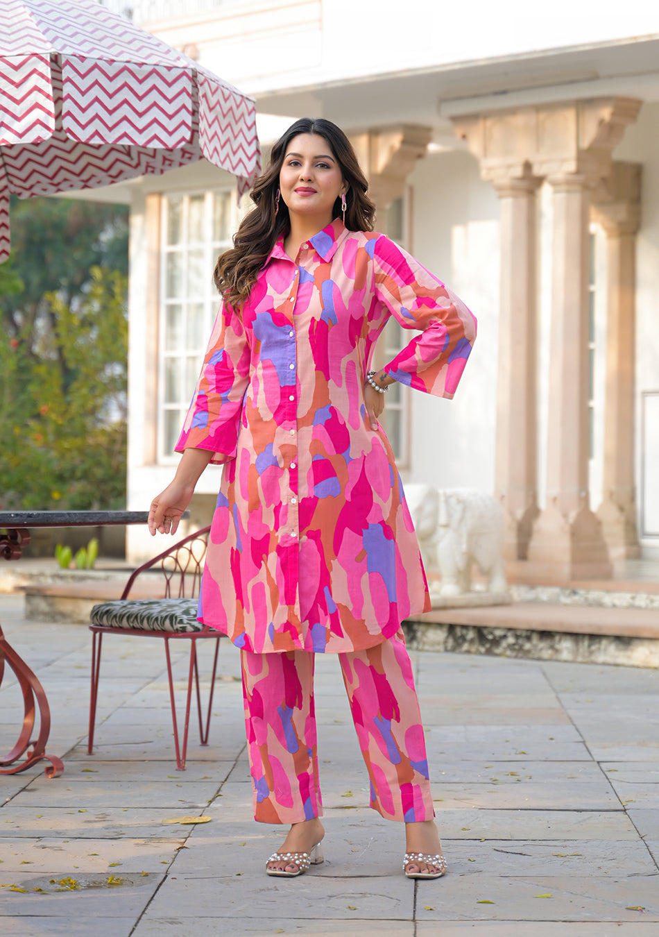 Aravalii Rosé Palette Co-ord Set