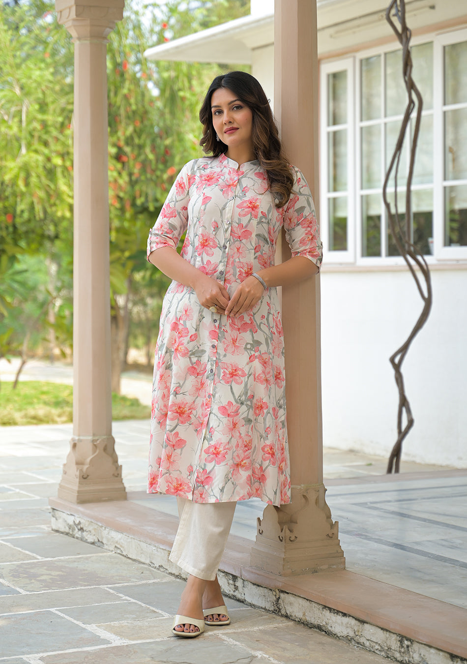 Ivory Blossom Kurta