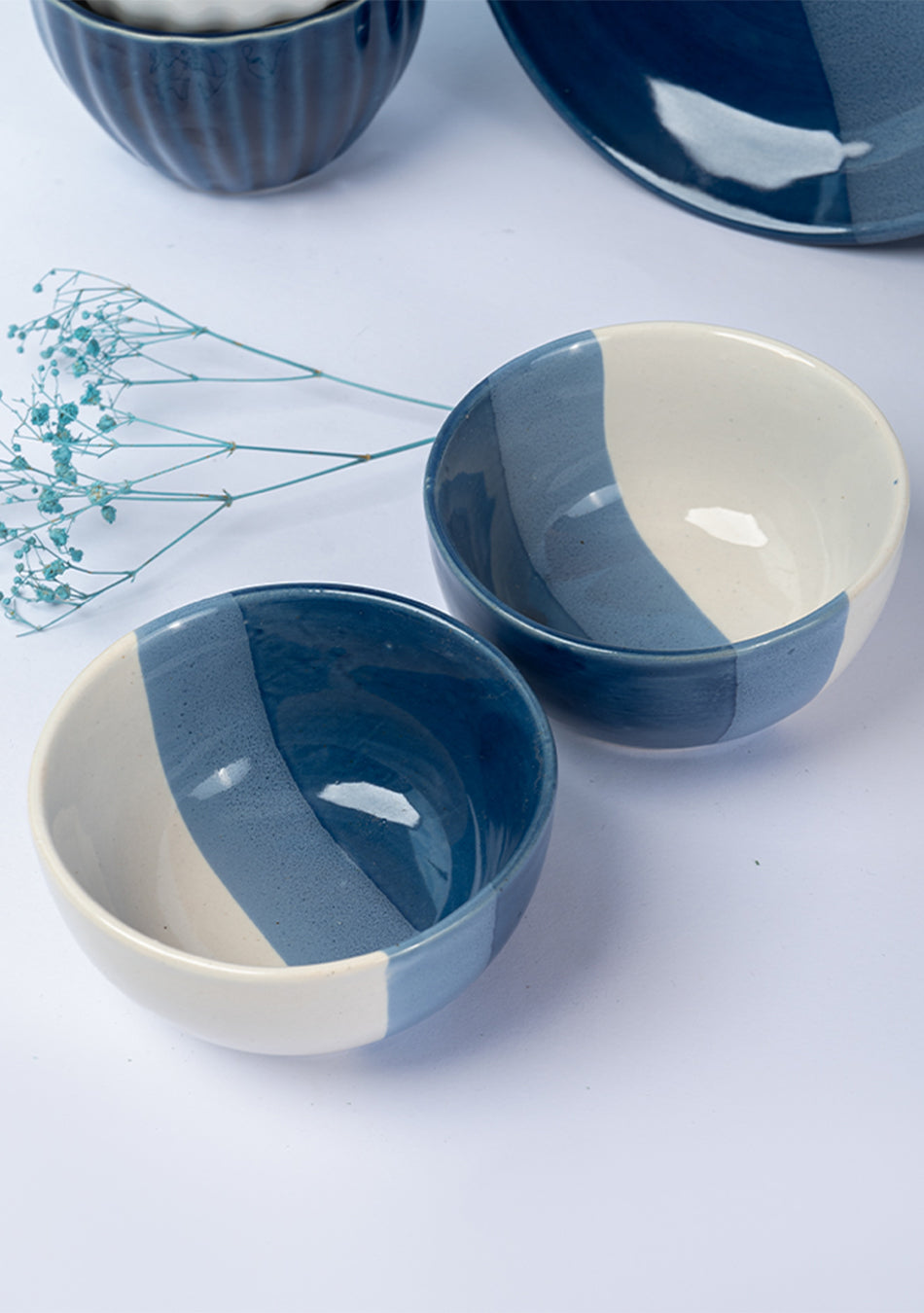 Bluebird Skies Dinnerset - Set of 28
