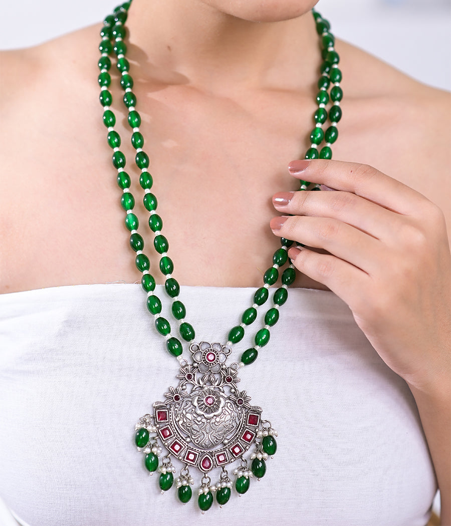 Verdant Maharani Pendant