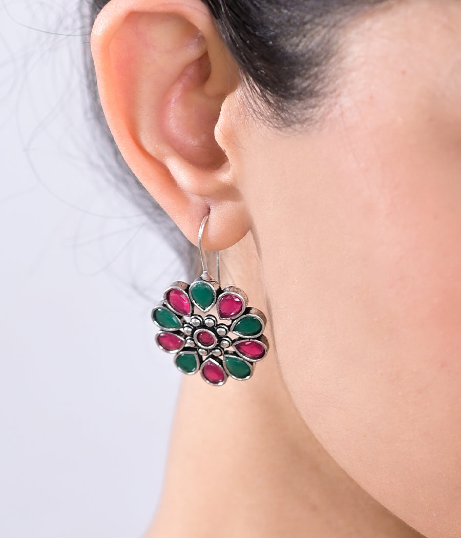 Crimson & Ivy Blossom Pendant Set
